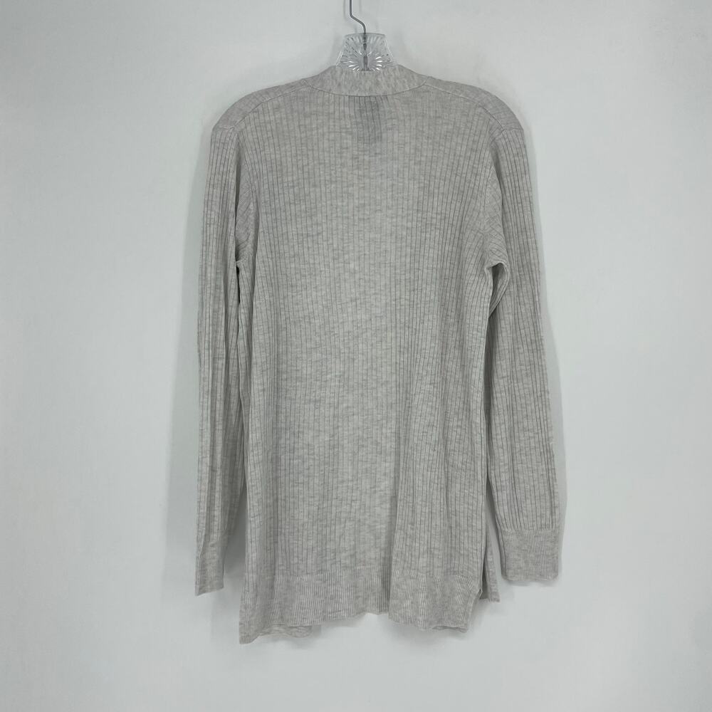 Matty M Open Front Heather Gray Cardigan Size Small - Picture 4 of 6